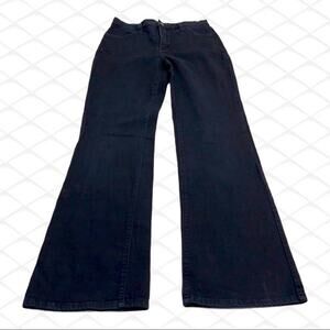 NYDJ Womens 2 Black Bootcut Jeans